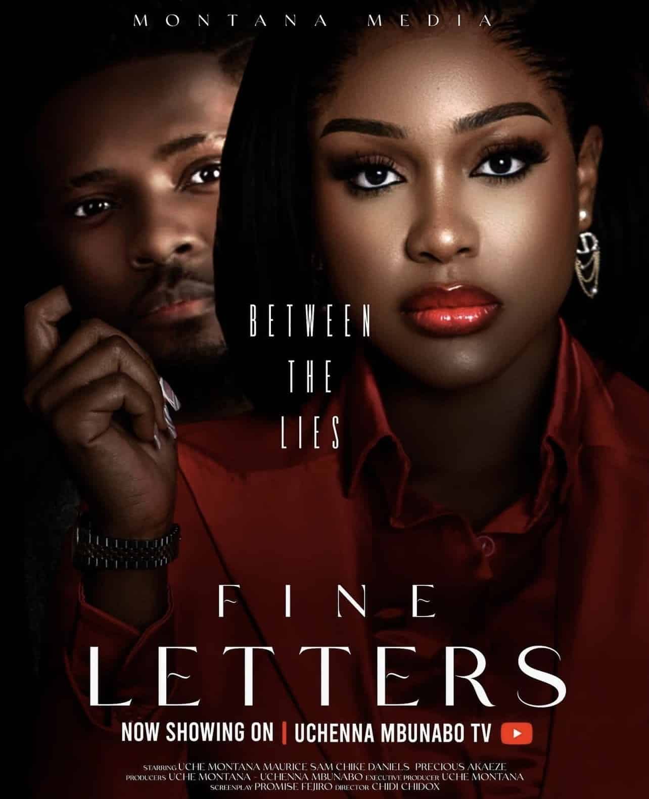 Fine Letters Uche Montana Maurice Sam Chike Danuels latest 2024 nigerian movies min